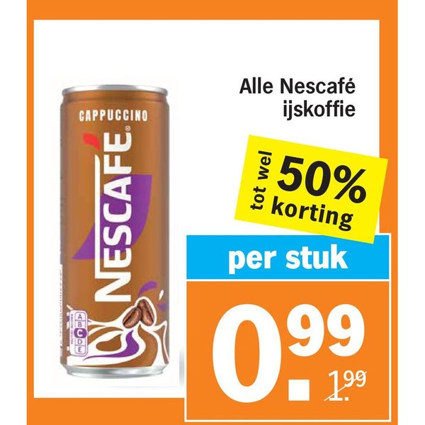 Nescafé Ijskoffie Cappuccino