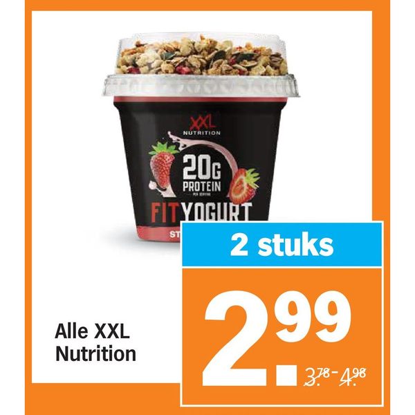 XXL Nutrition Fit Yogurt Strawberry