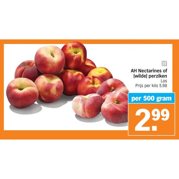 AH Nectarines of (wilde) perziken
