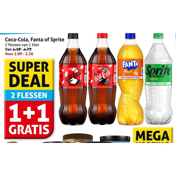 Coca-Cola, Fanta of Sprite