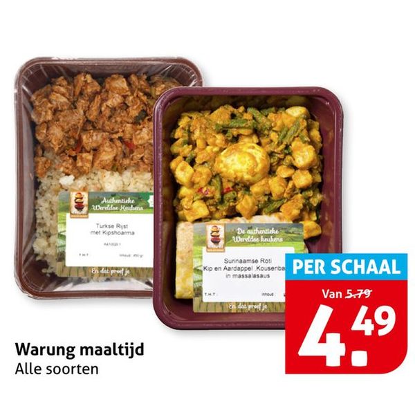 Warung maaltijd