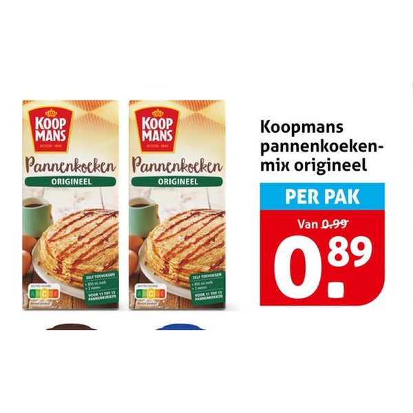 Koopmans pannenkoeken-mix origineel