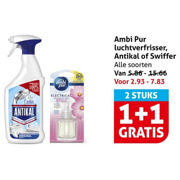 Ambi Pur luchtverfrisser, Antikal of Swiffer