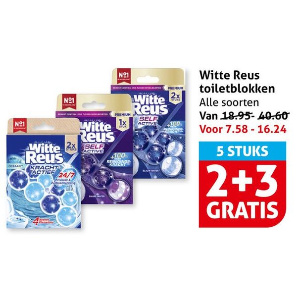 Witte Reus toiletblokken