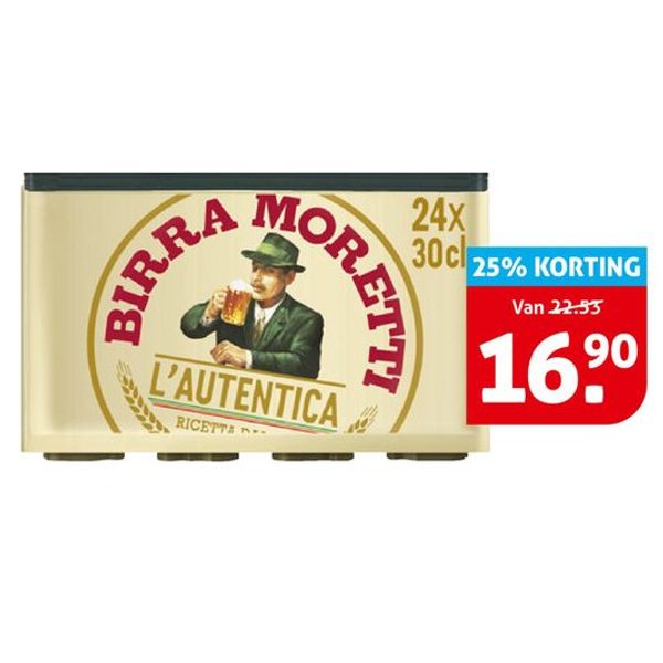 Birra Moretti l'autentica