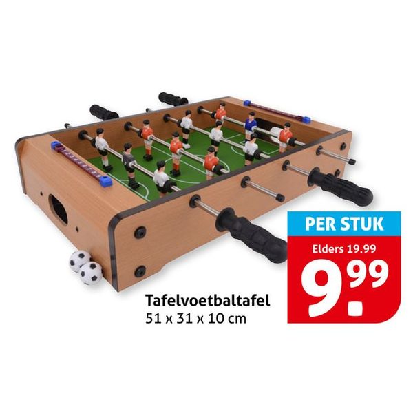 Tafelvoetbaltafel