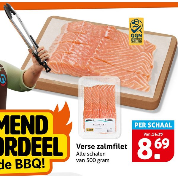 Verse zalmfilet