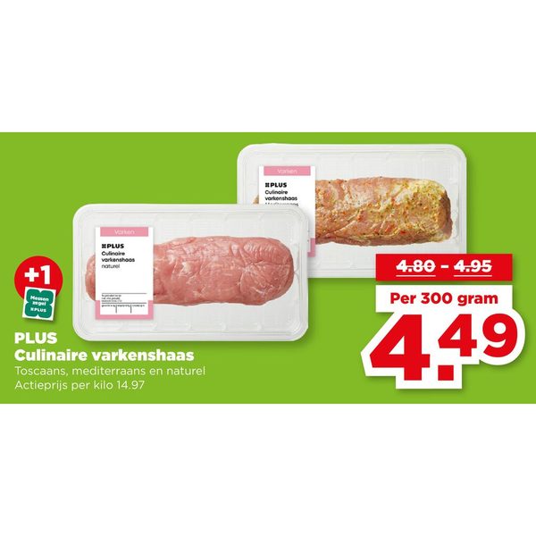 PLUS Culinaire varkenshaas