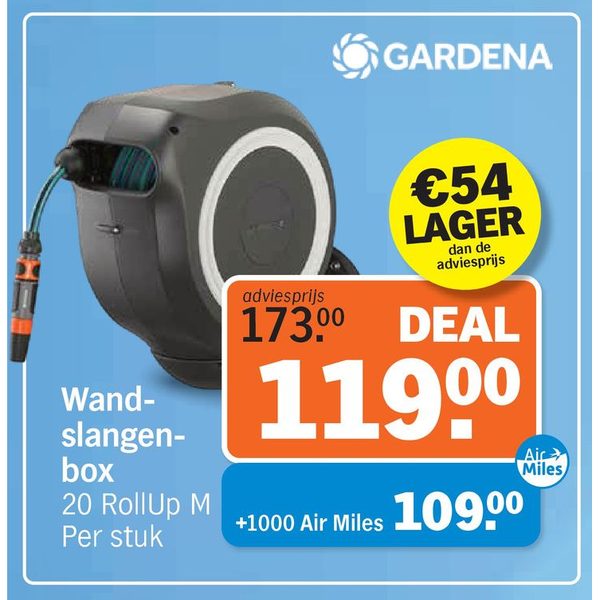 Wand-slangenbox 20 RollUp M